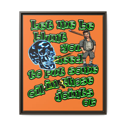 og - framed canvas art (crusta)