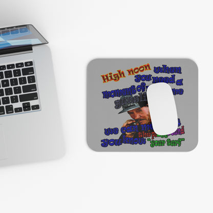 high noon - Mouse Pad (Rectangle) (light grey)