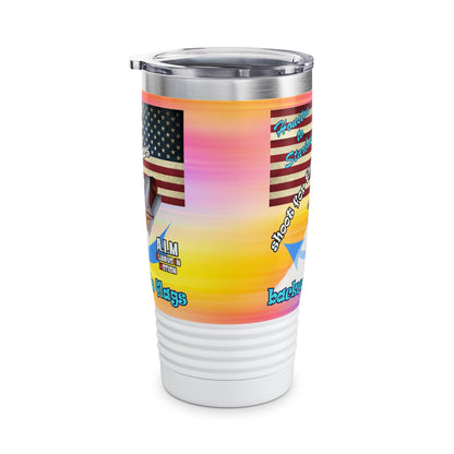shoot for the stars - Ringneck Tumbler, 20oz (color blur)