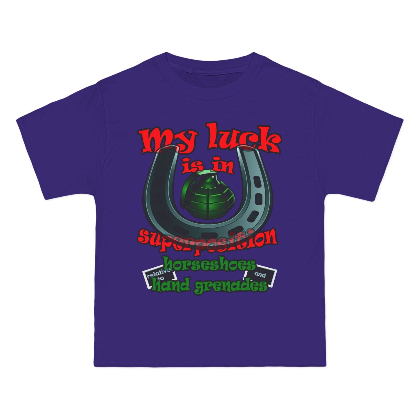 my luck - Beefy-T®  Short-Sleeve T-Shirt