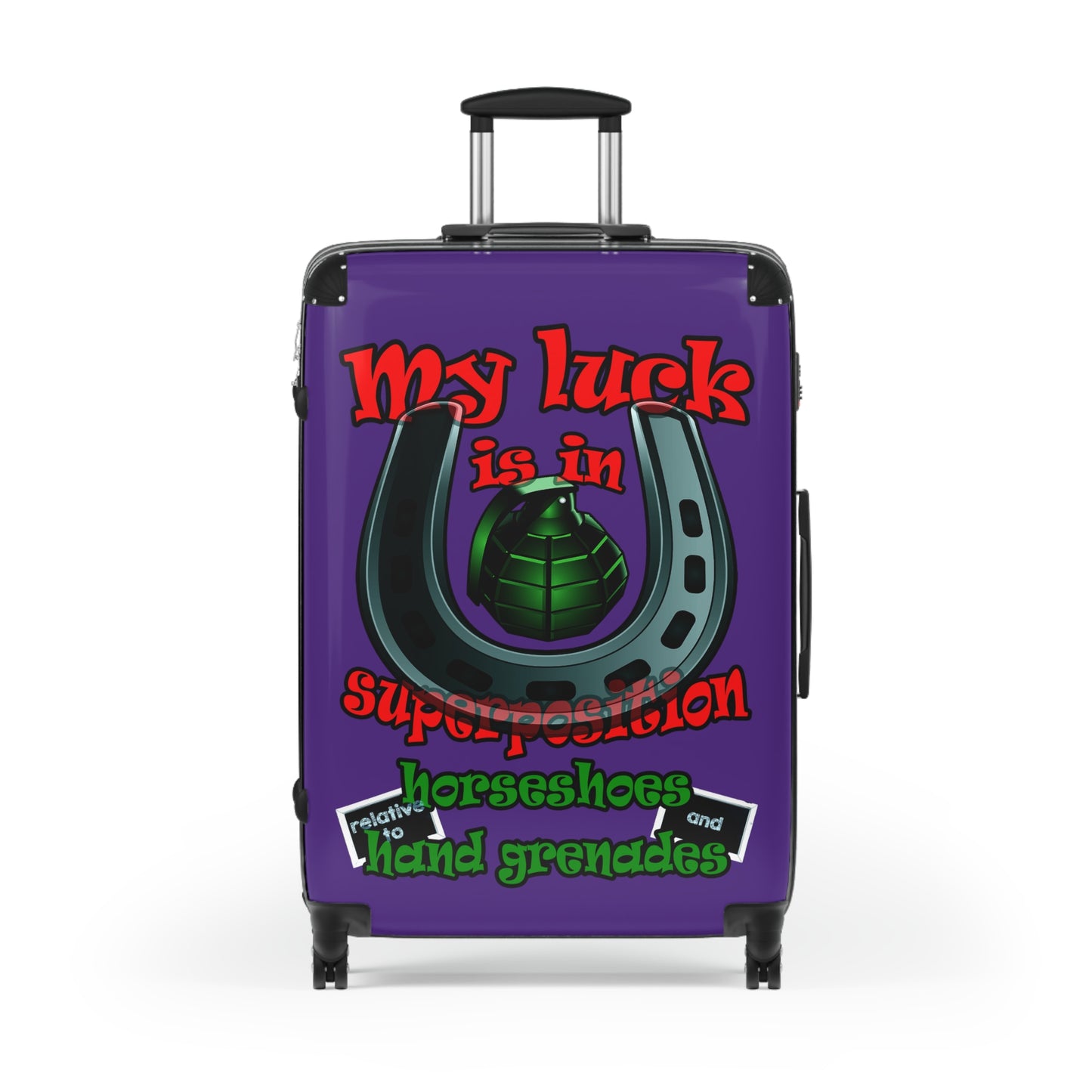 my luck - Suitcase (purple)