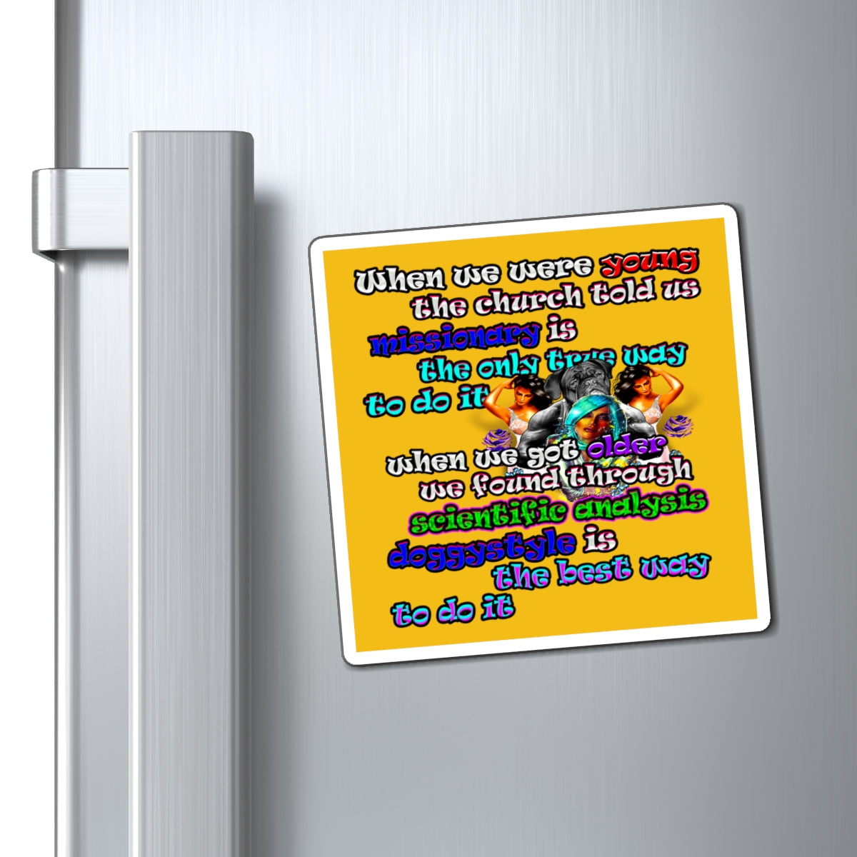 doggystyle - Magnets - (yellow)