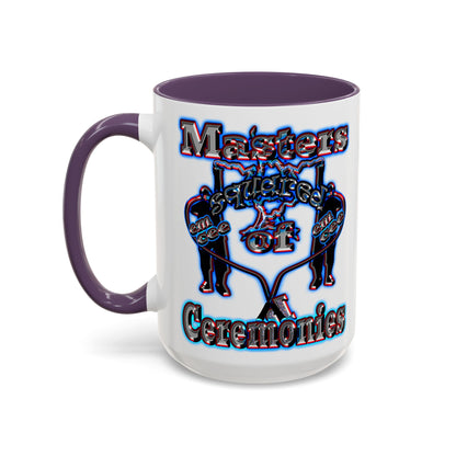 em cee squared - Accent Mug (white)