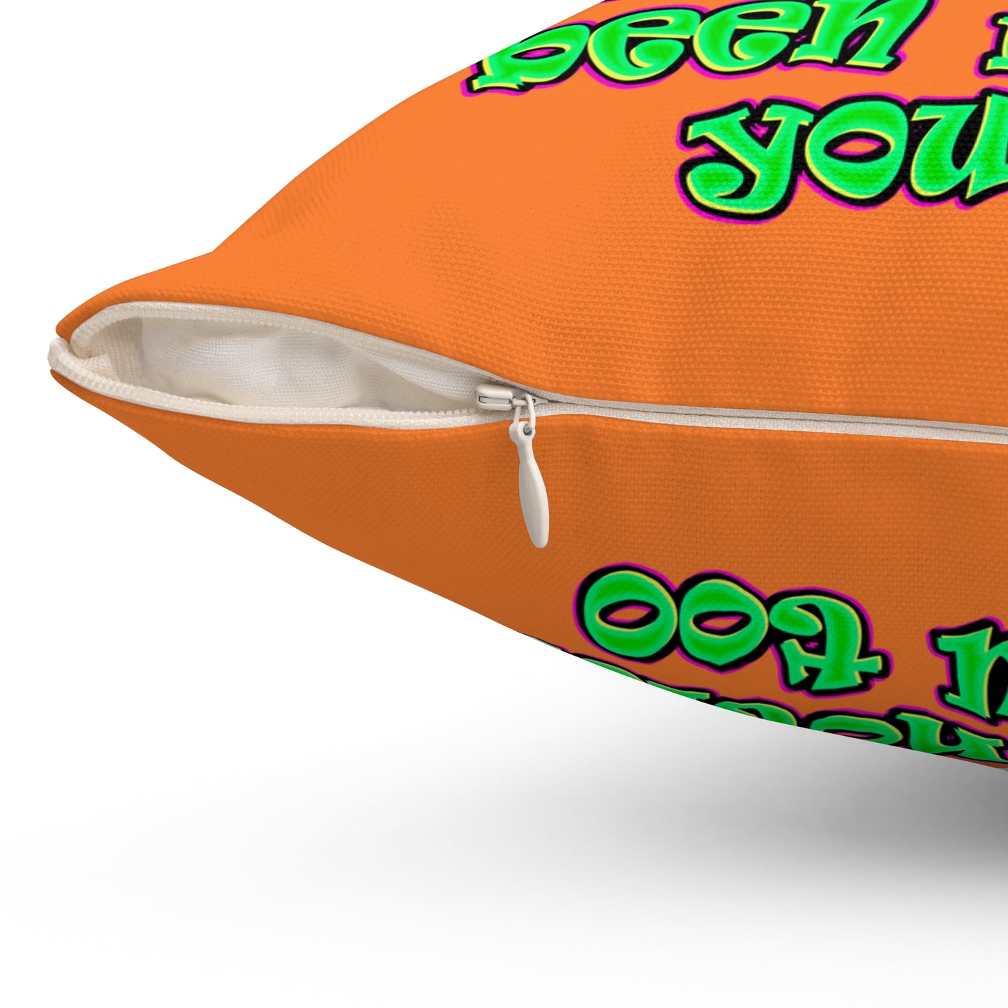 noticed you noticing - Spun Polyester Square Pillow - (crusta)