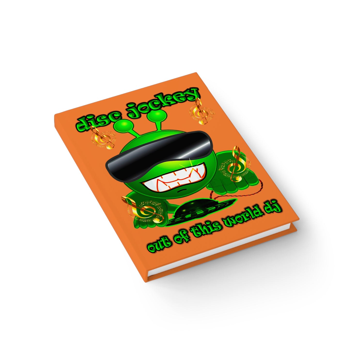 disc jockey - journal-lined (crusta)