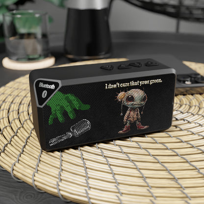 I don't care that your green - Jabba Bluetooth Speaker (black)