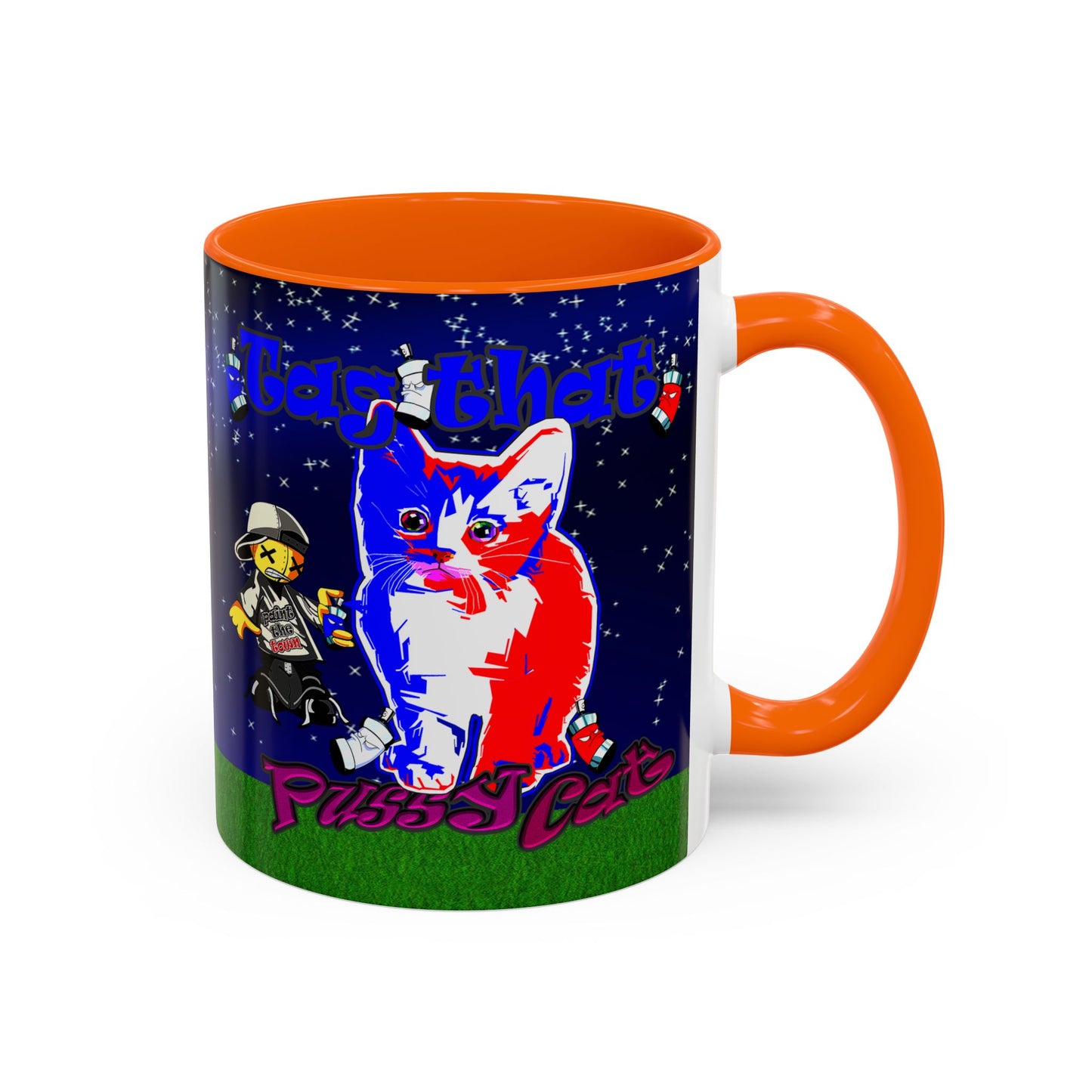 tag that - Accent Mug ('snoops' background)