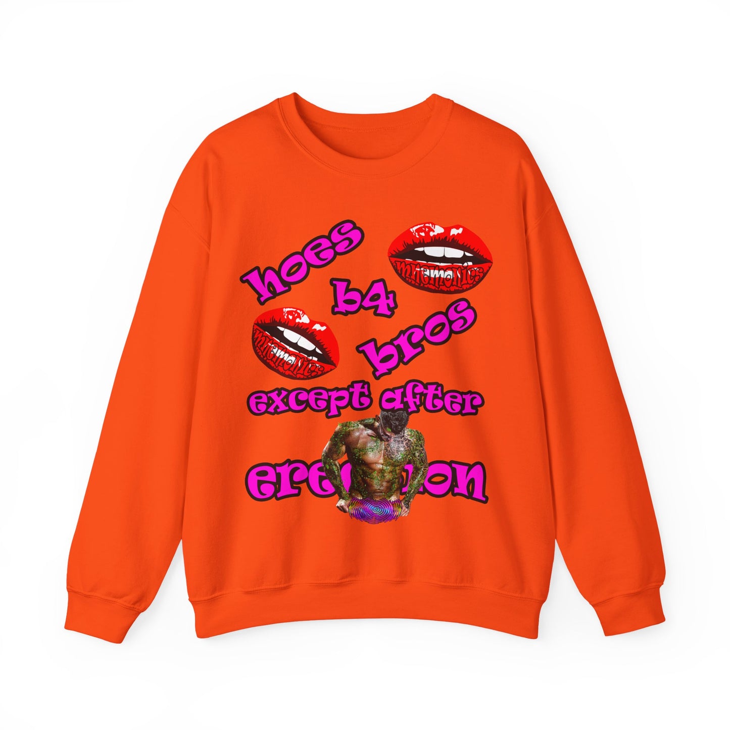 hoes b4 bros - Unisex Heavy Blend™ Crewneck Sweatshirt