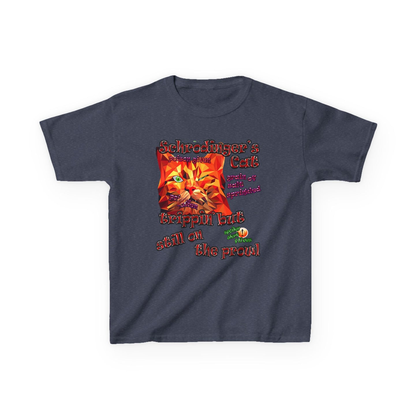 schrodinger's cat - Kids Heavy Cotton™ Tee