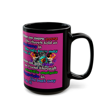 doggystyle - Black Mug (pink)