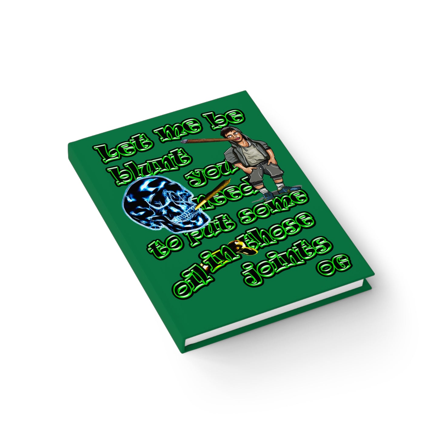 og - journal-lined (dark green)