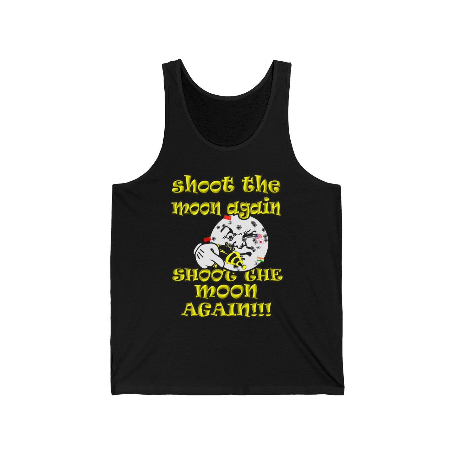 shoot the moon again - Unisex Jersey Tank