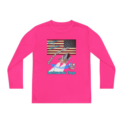 shoot for the stars - Youth Long Sleeve Competitor Tee