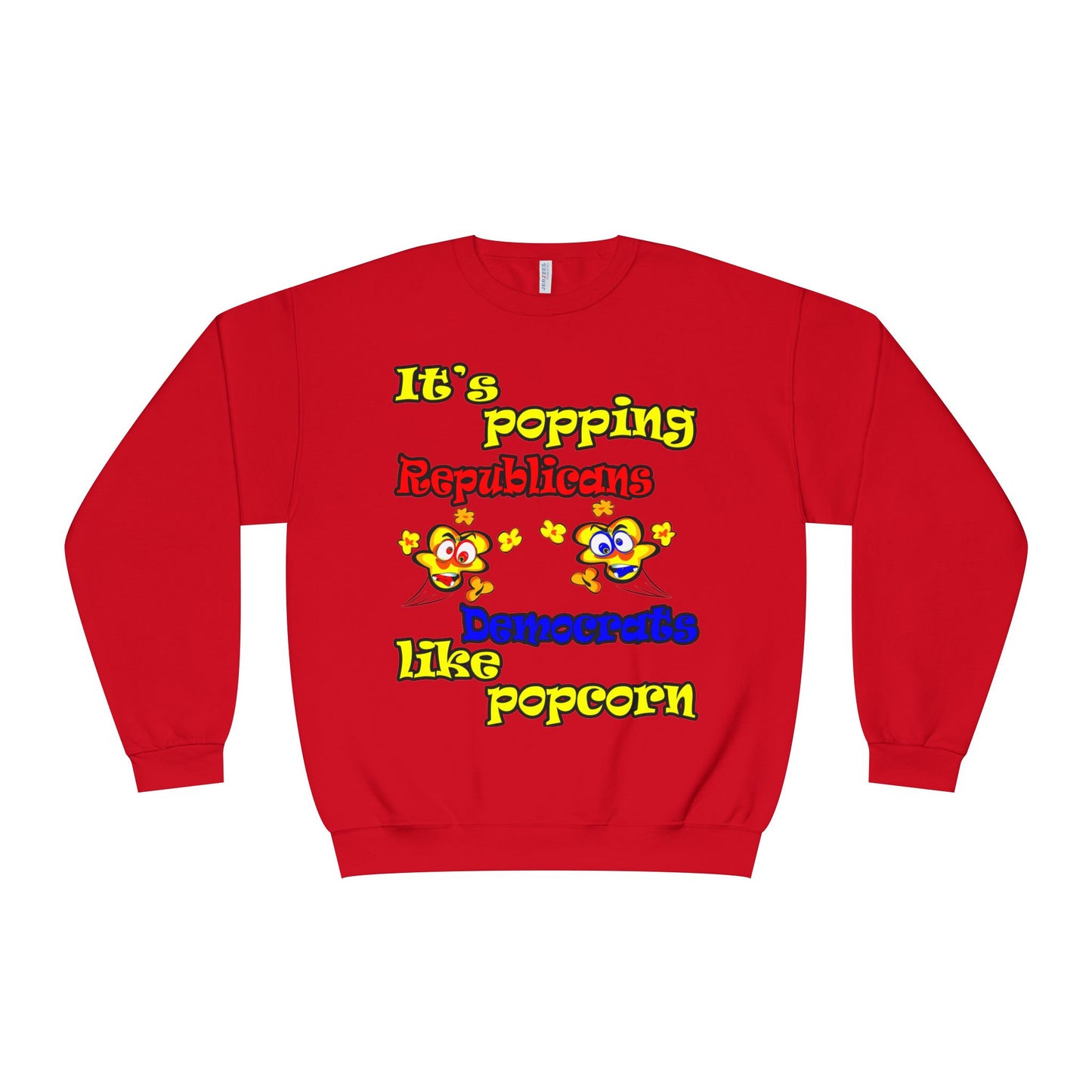 popping like popcorn - Unisex NuBlend® Crewneck Sweatshirt