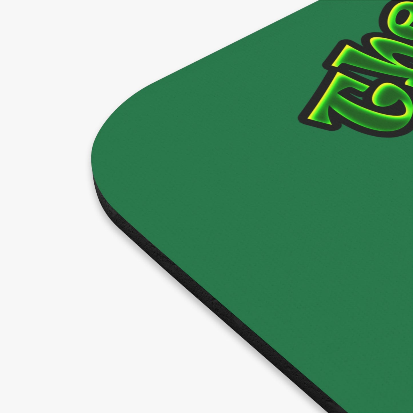 green monster - Mouse Pad (Rectangle) (dark green)