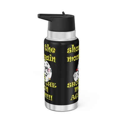 shoot the moon again - Gator Tumbler, 32oz (black)