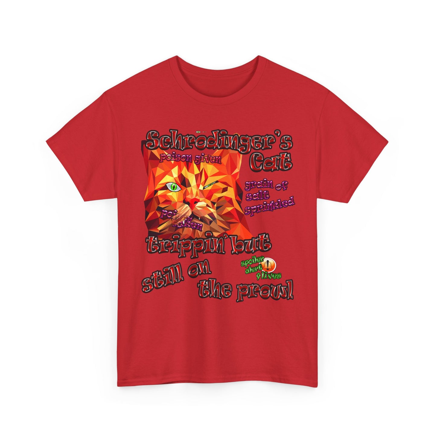 schrodinger's cat - Unisex Heavy Cotton Tee