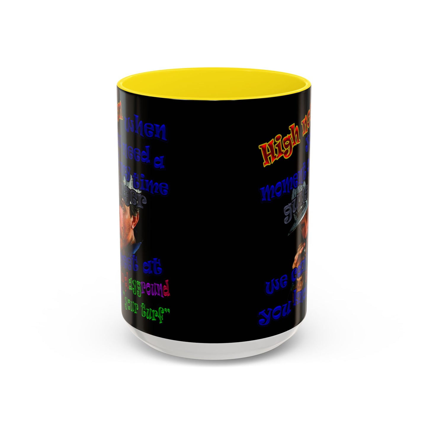 high noon - Accent Mug (black)