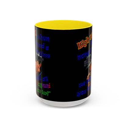 high noon - Accent Mug (black)