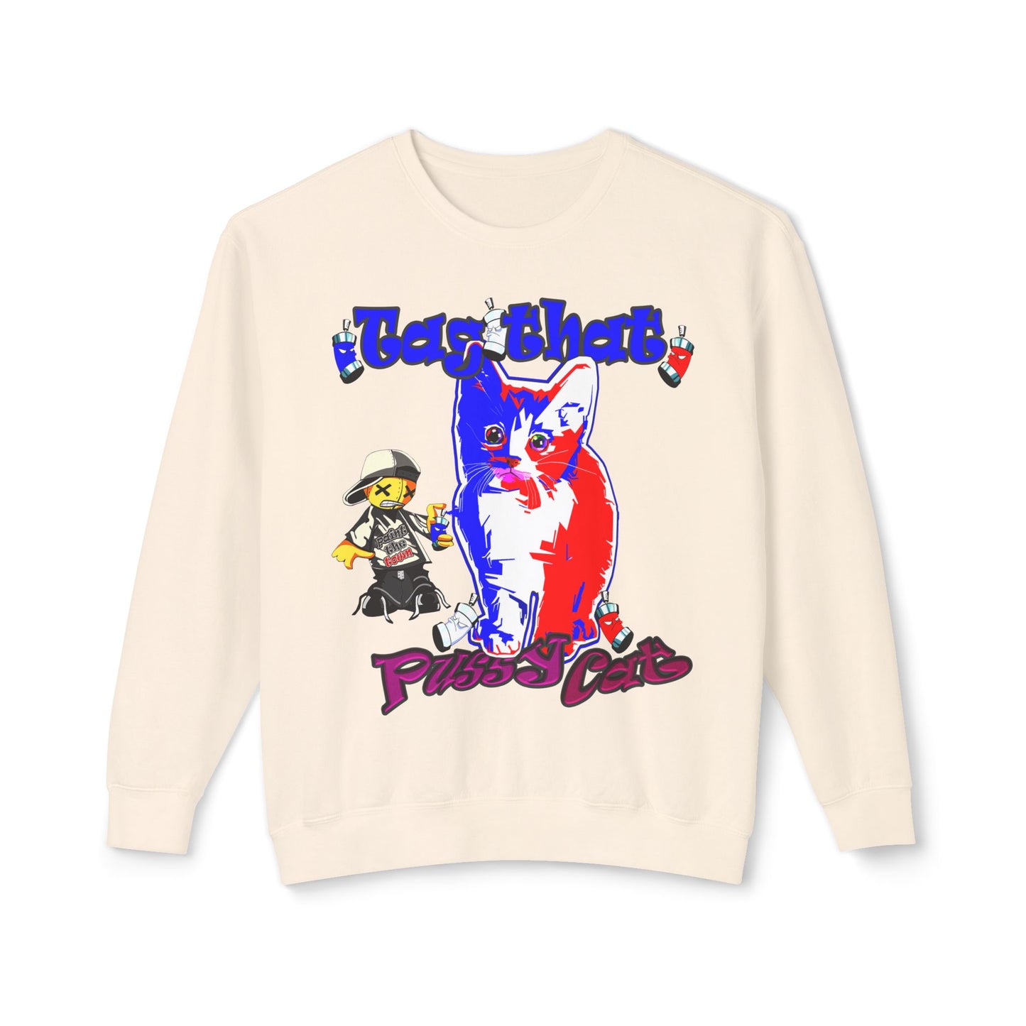 tag that - Unisex Lightweight Crewneck Sweatshirt