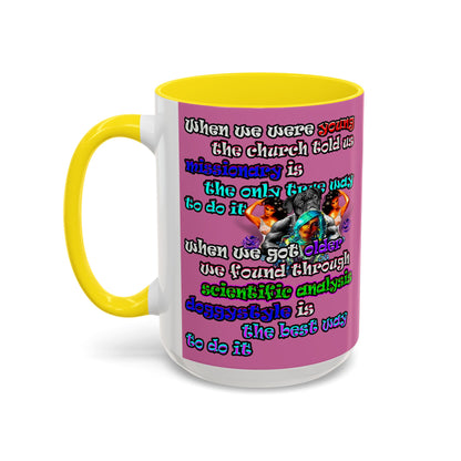 doggystyle - Accent Mug (light pink)