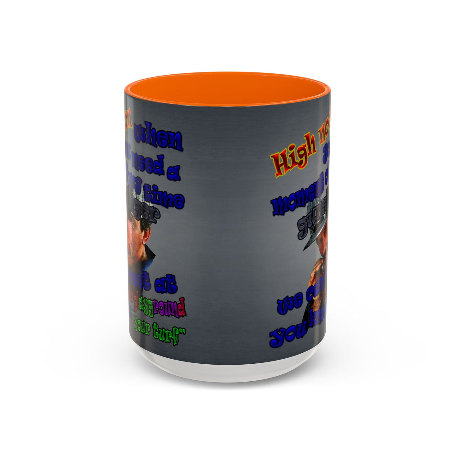 high noon - Accent Mug (grey-light grey)