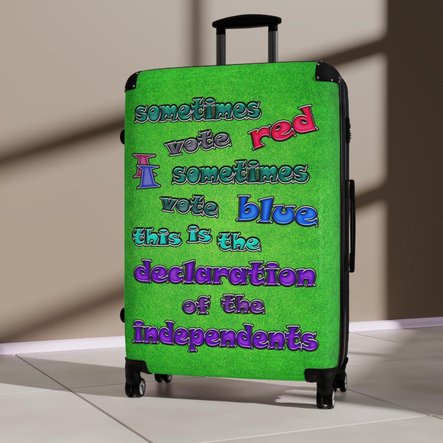 declaration of the independents - Suitcase (green turf)