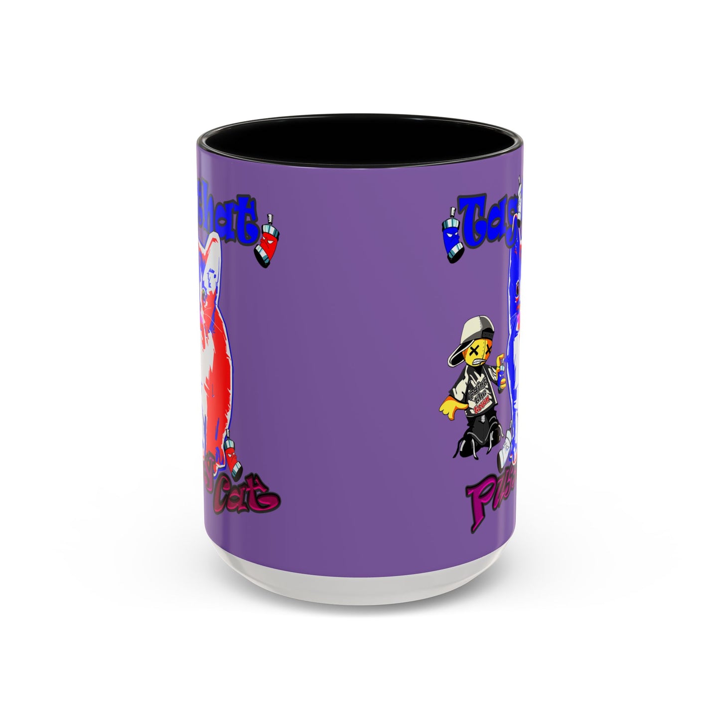 tag that - Accent Mug (light purple)