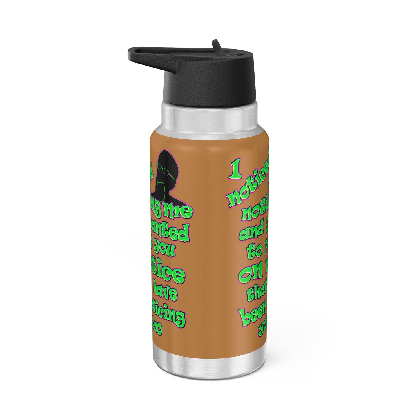 noticed you noticing - Gator Tumbler, 32oz (light brown)