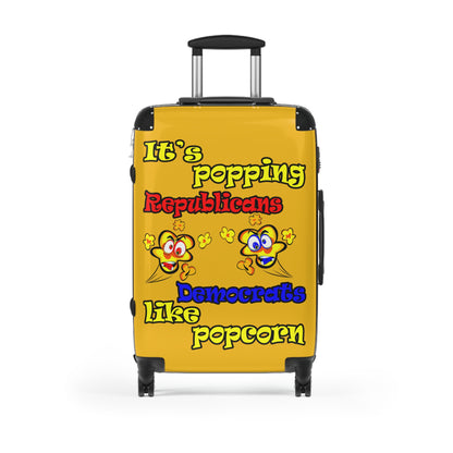 popping like popcorn - Suitcase (yellow)