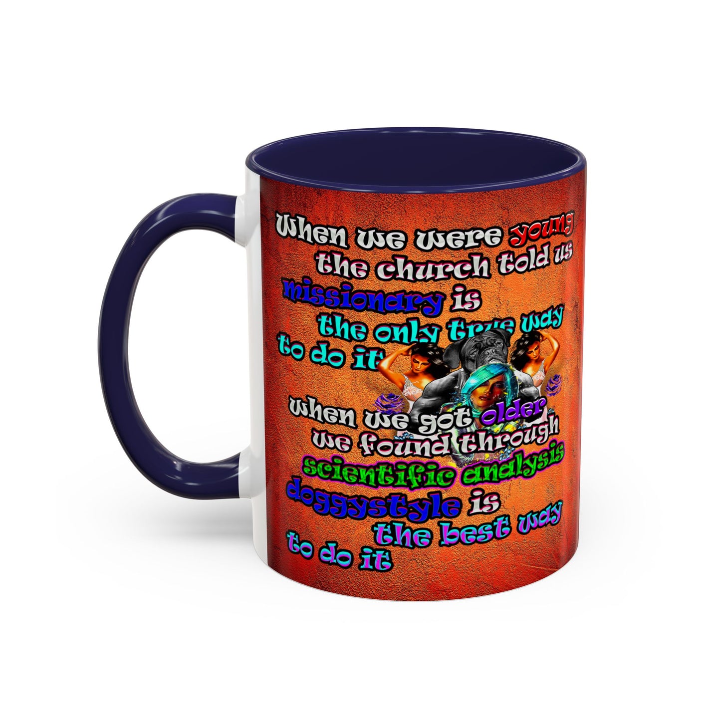 doggystyle - Accent Mug (burnt orange)