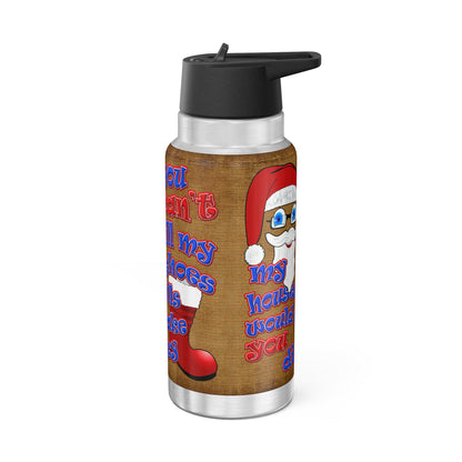 santa's shoes - Gator Tumbler, 32oz  (brown papyrus)