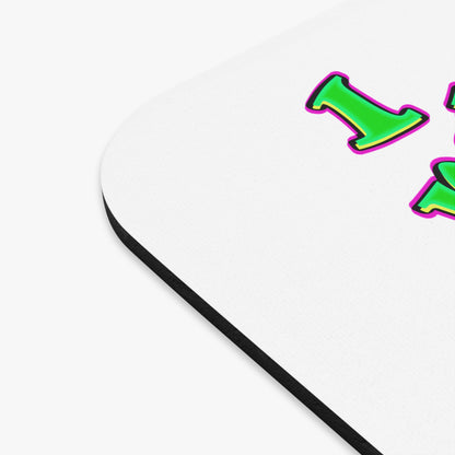 noticed you noticing - Mouse Pad (Rectangle) (white)