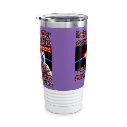 defy conquer reach - Ringneck Tumbler, 20oz (light purple)
