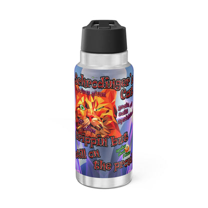 schrodinger's cat - Gator Tumbler, 32oz  (grey-pink wave)