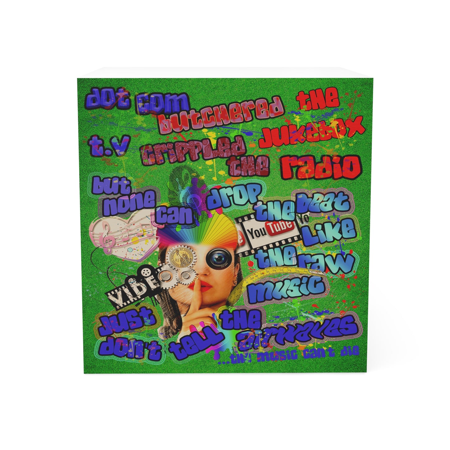drop the beat - note cube (green turf)