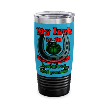 my luck - Ringneck Tumbler, 20oz (turquoise)
