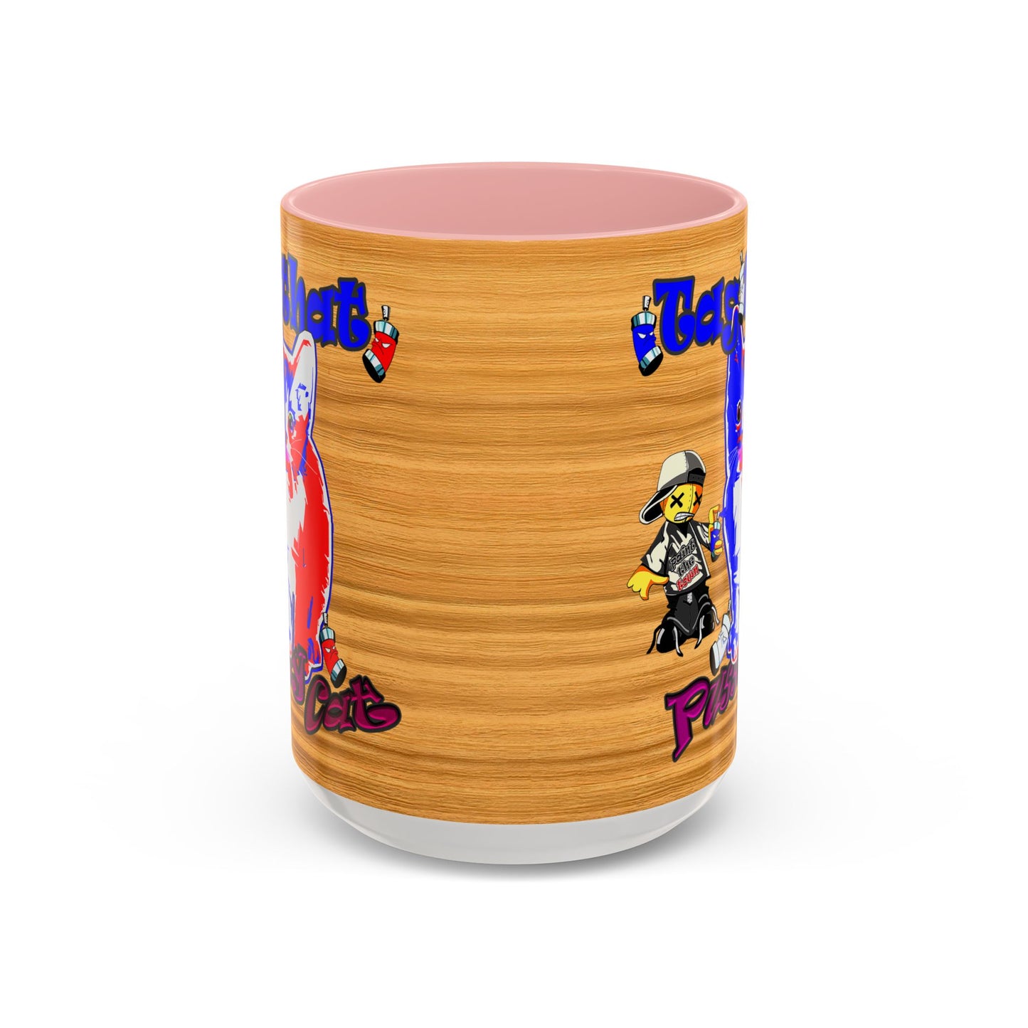tag that - Accent Mug (butterscotch wood finish)