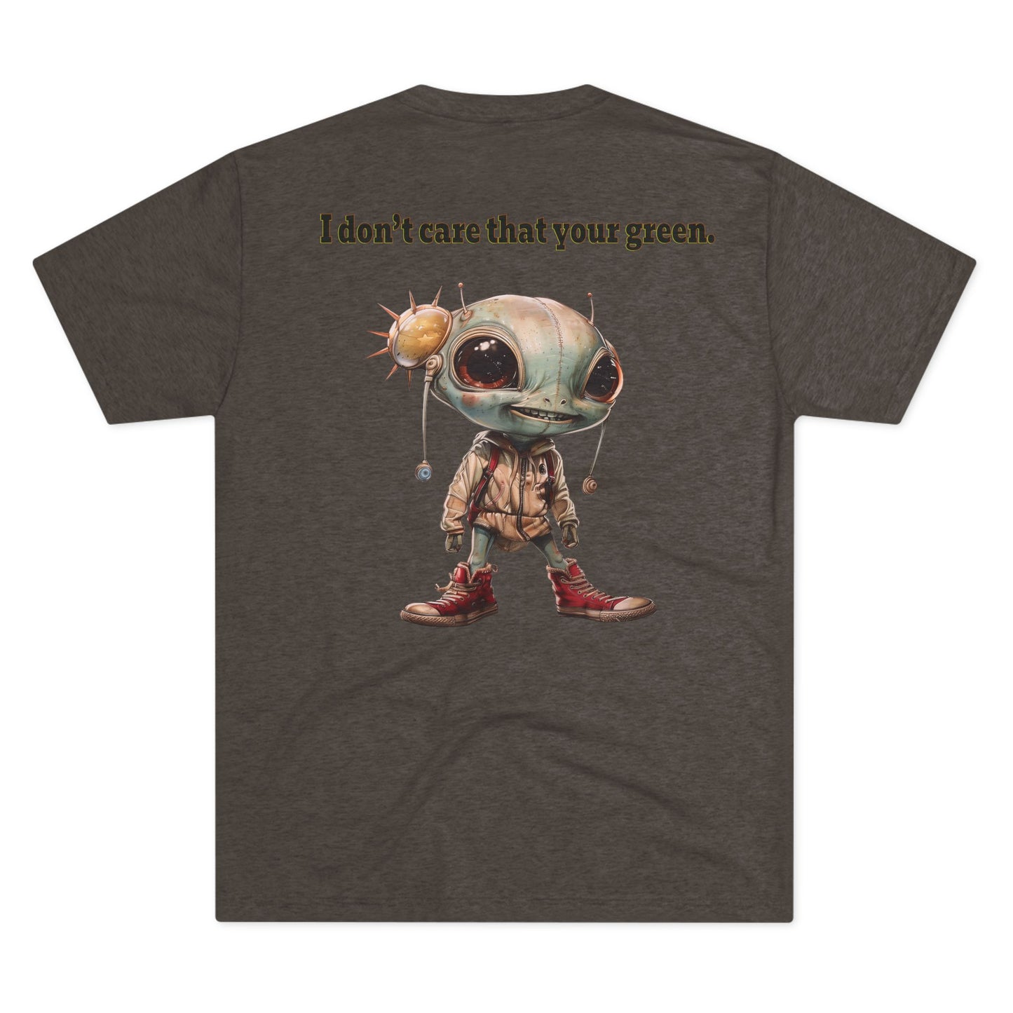 I don't care that your grey - Unisex Tri-Blend Crew Tee