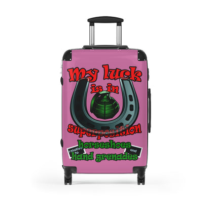 my luck - Suitcase (light pink)