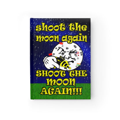 shoot the moon again - journal-lined ('snoops' background)
