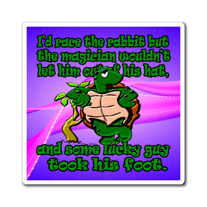 turtle race - Magnets - (purple-pink wave)