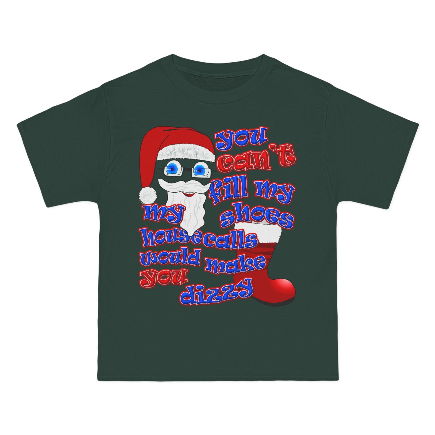 santa's shoes - Beefy-T®  Short-Sleeve T-Shirt
