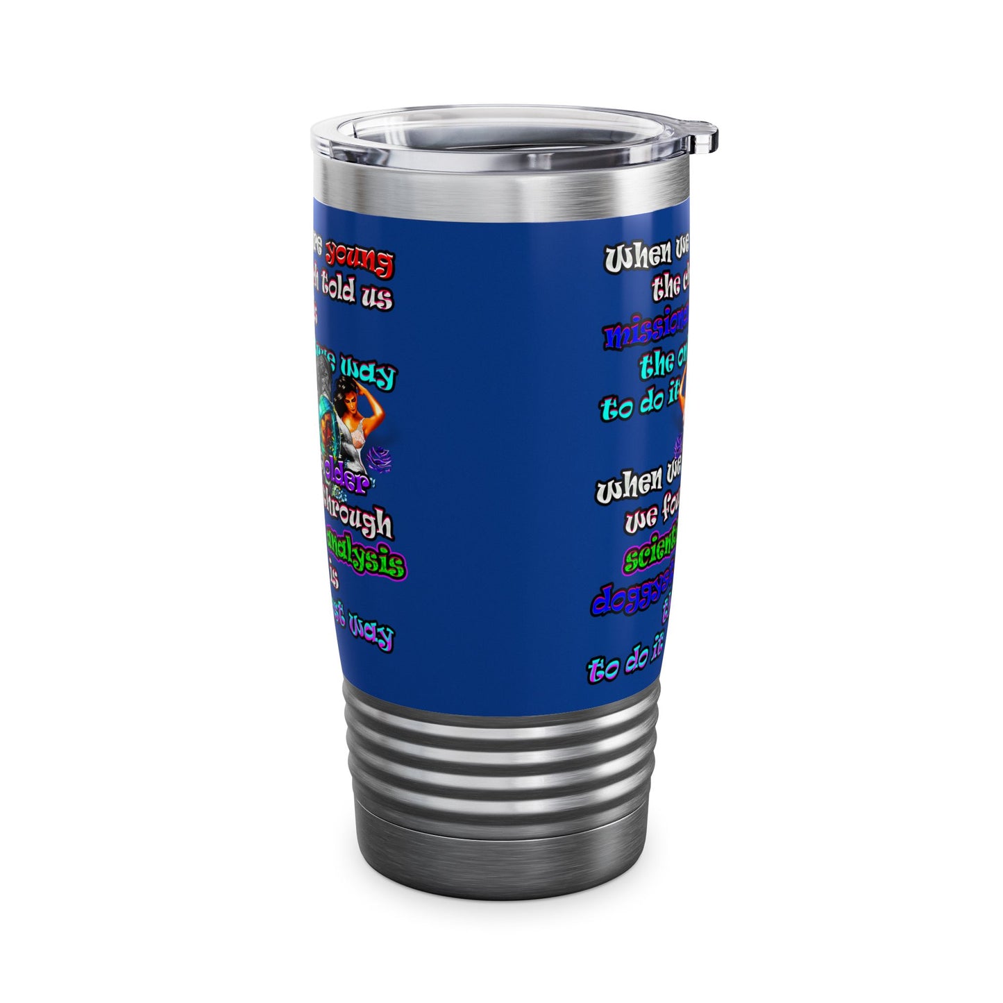 doggystyle - Ringneck Tumbler, 20oz (dark blue)