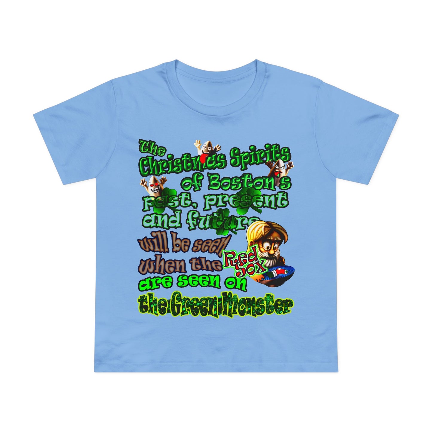christmas spirits of boston - Women’s Maple Tee