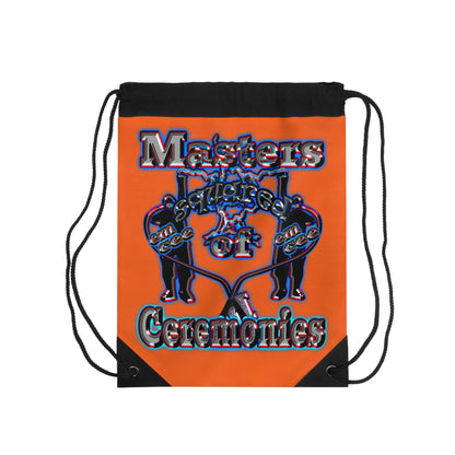 em cee squared - Drawstring Bag (orange)