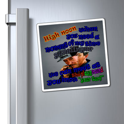 high noon - Magnets - (grey-light grey)