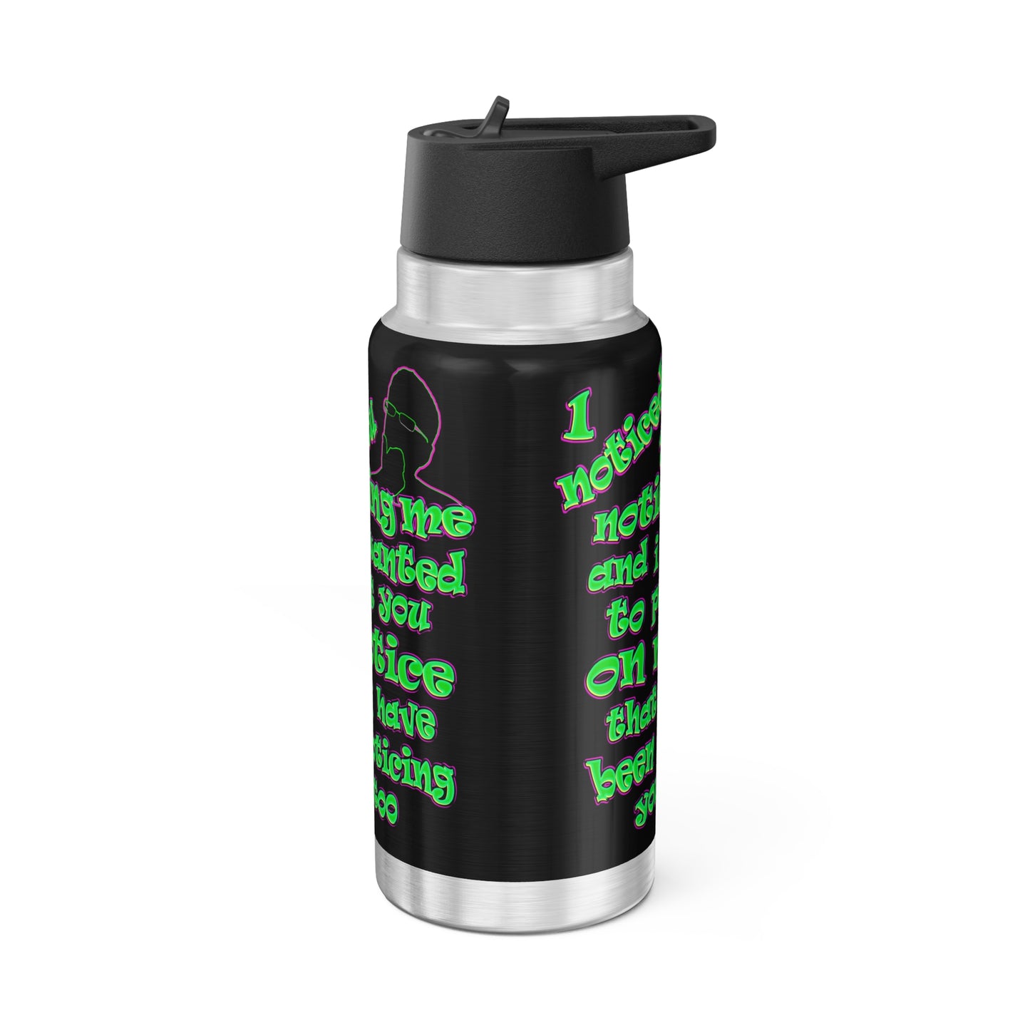noticed you noticing - Gator Tumbler, 32oz (black)