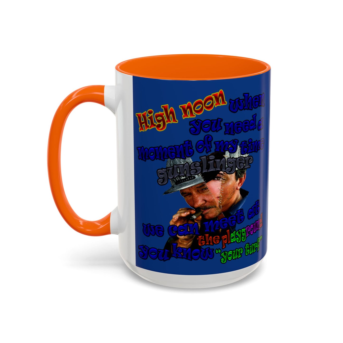 high noon - Accent Mug (dark blue)