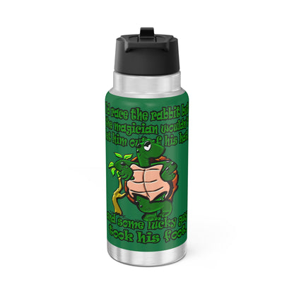 turtle race - Gator Tumbler, 32oz (dark green)